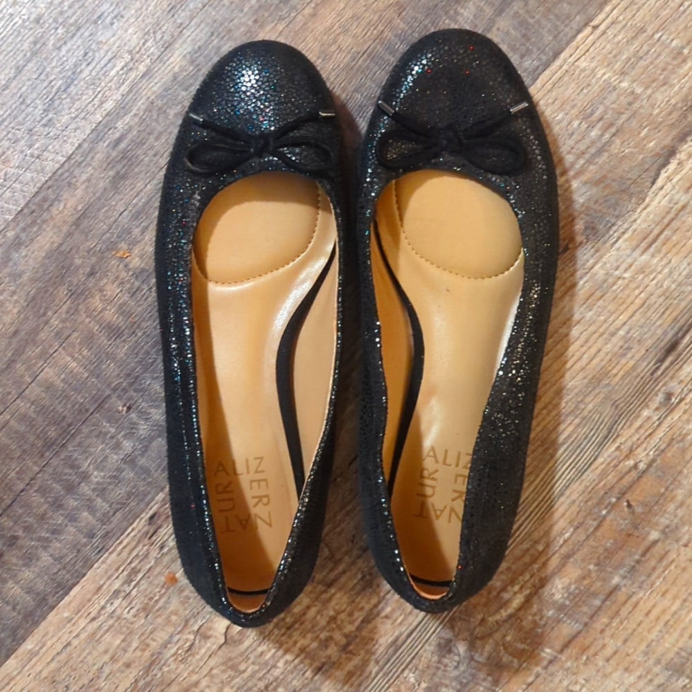 Sparkly, Comfy Ballet Flats, 8